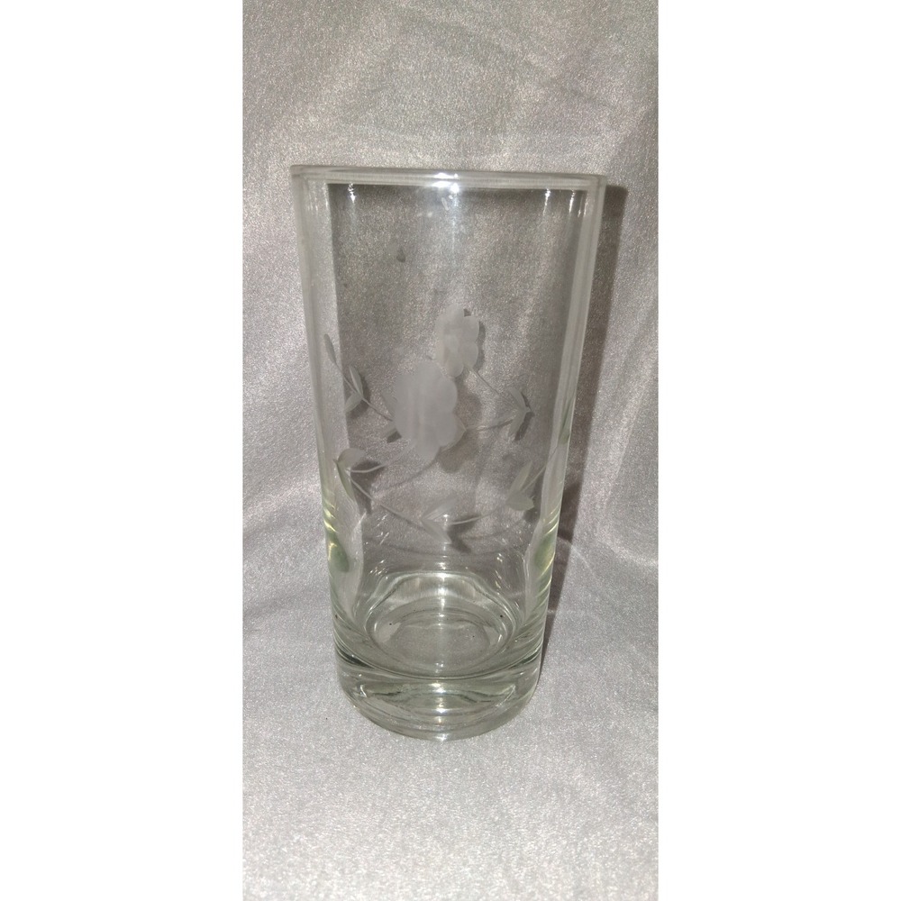 7‎ Javit 190-1 Collection Etched Tumbler Glasses 12 oz - Picture 4 of 6